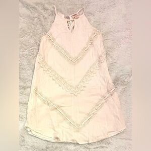 Mossimo boho cream dress size xs